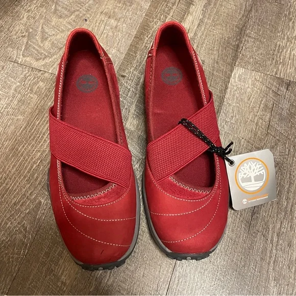 Timberland‎ Red Women's Flats - Picture 5 of 6